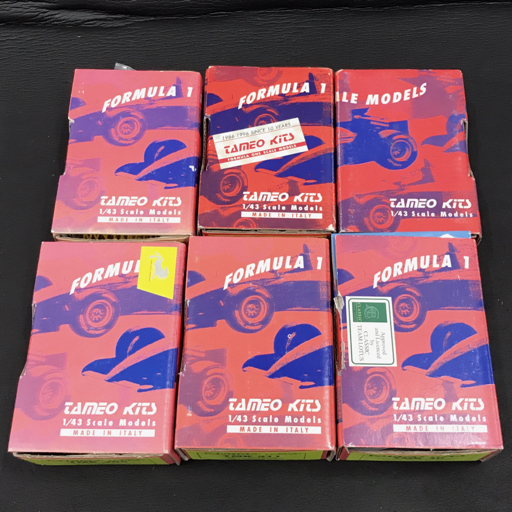 TAMEO KITS 1:43 TMK 149 マクラーレン ホンダ MP4:6 ジャパニーズ G.P1991等 メタルキット 計6点
